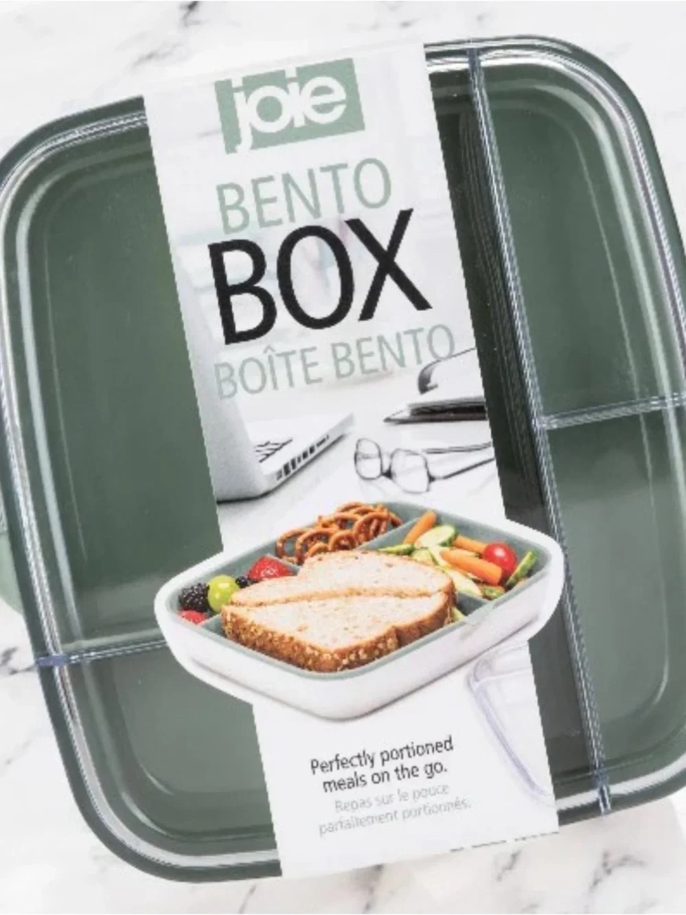 Joie Olive Green Bento Lunch Box